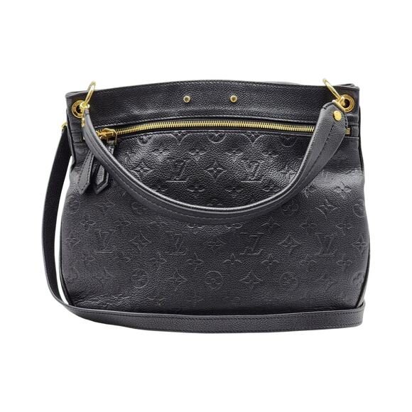 Louis Vuitton Spontini Noir Monogram Empreinte Leather Shoulder Bag - Preowned - Picture 1 of 9